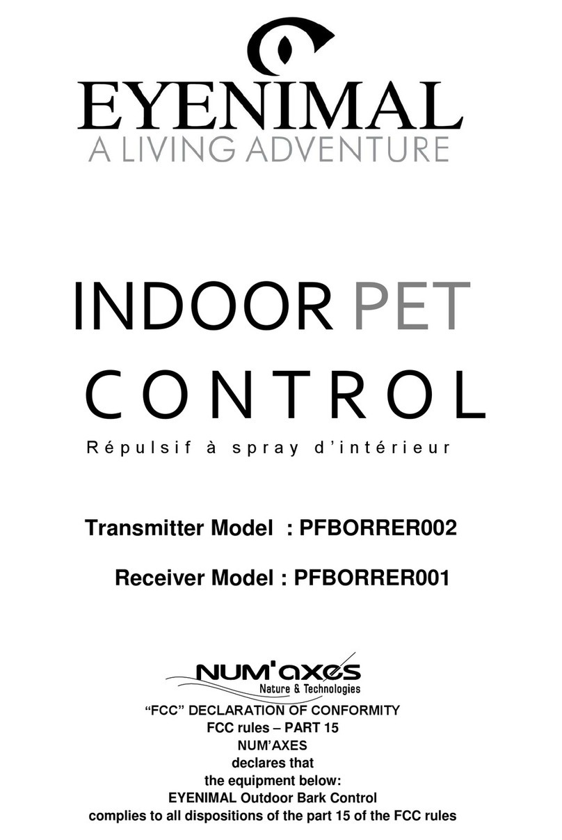 EYENIMAL PFBORRER002 User manual