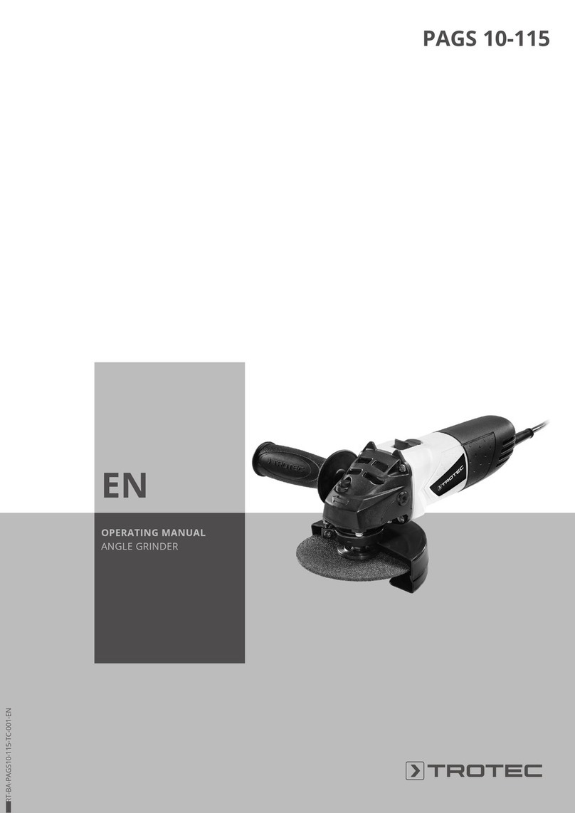 Trotec PAGS 10-115 operating manual