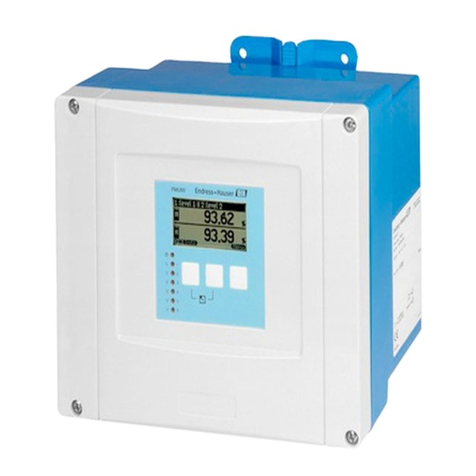 Endress+Hauser Prosonic S FMU90 operating instructions