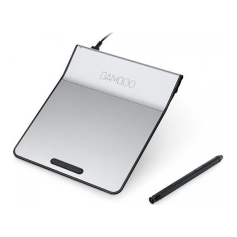 Wacom BAMBOO PAD User manual