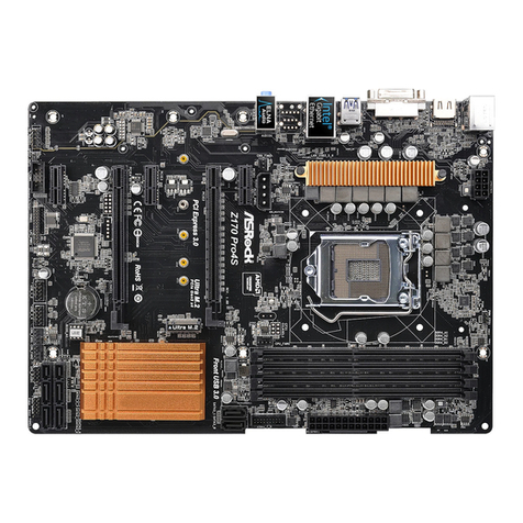 ASROCK SuperAlloy Z170 Pro4S User manual