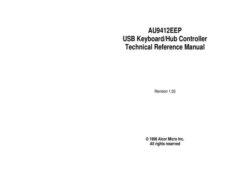 Alcor Micro AU9412EEP Product manual
