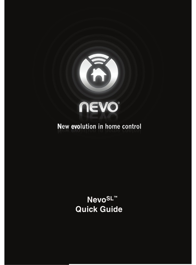 Universal Electronics NevoSL User manual