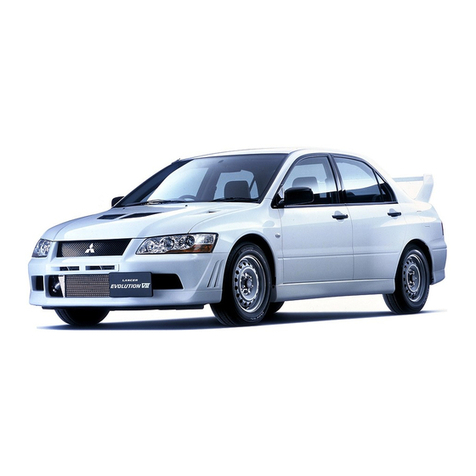 Mitsubishi Lancer Evolution VII User manual
