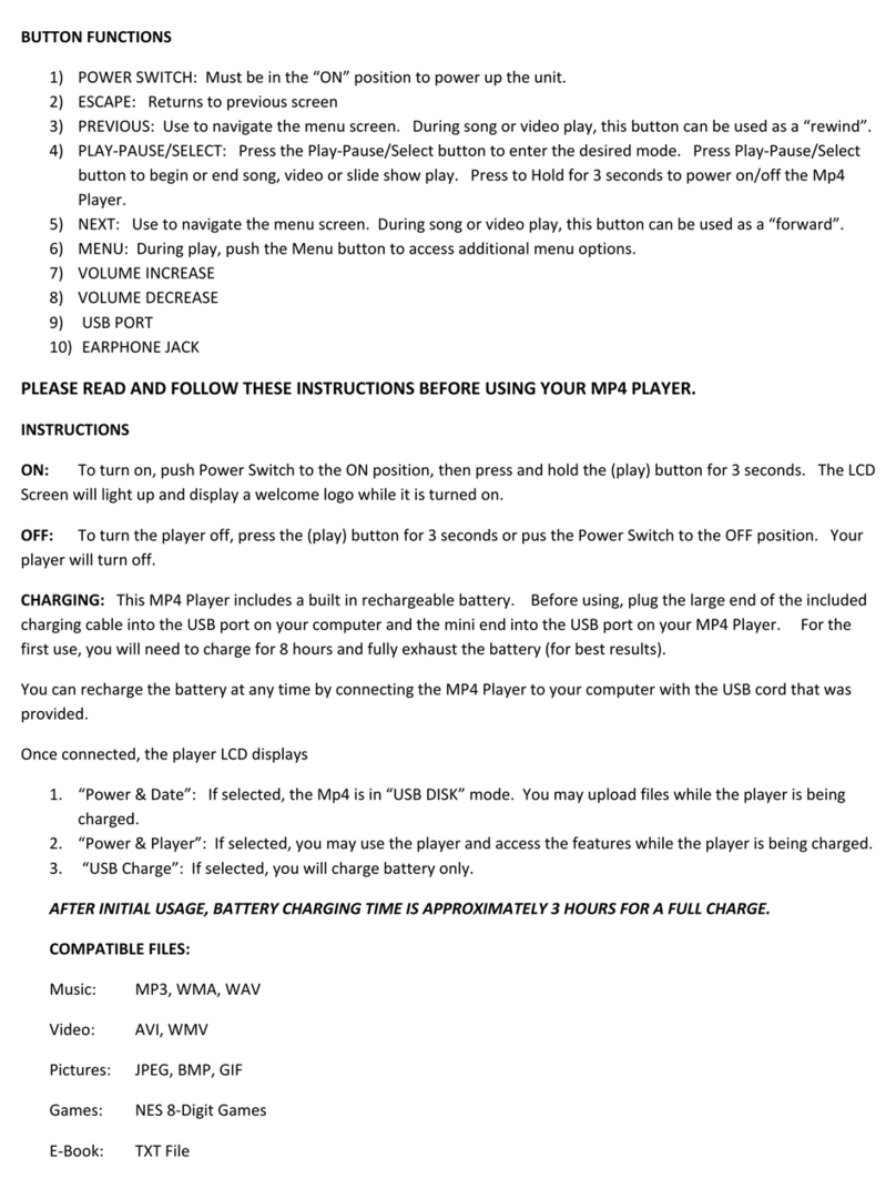 Global New Beginnings P-MP415 manual