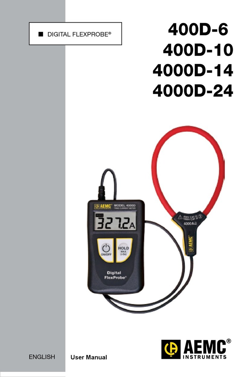 AEMC 4000D-14 user manual