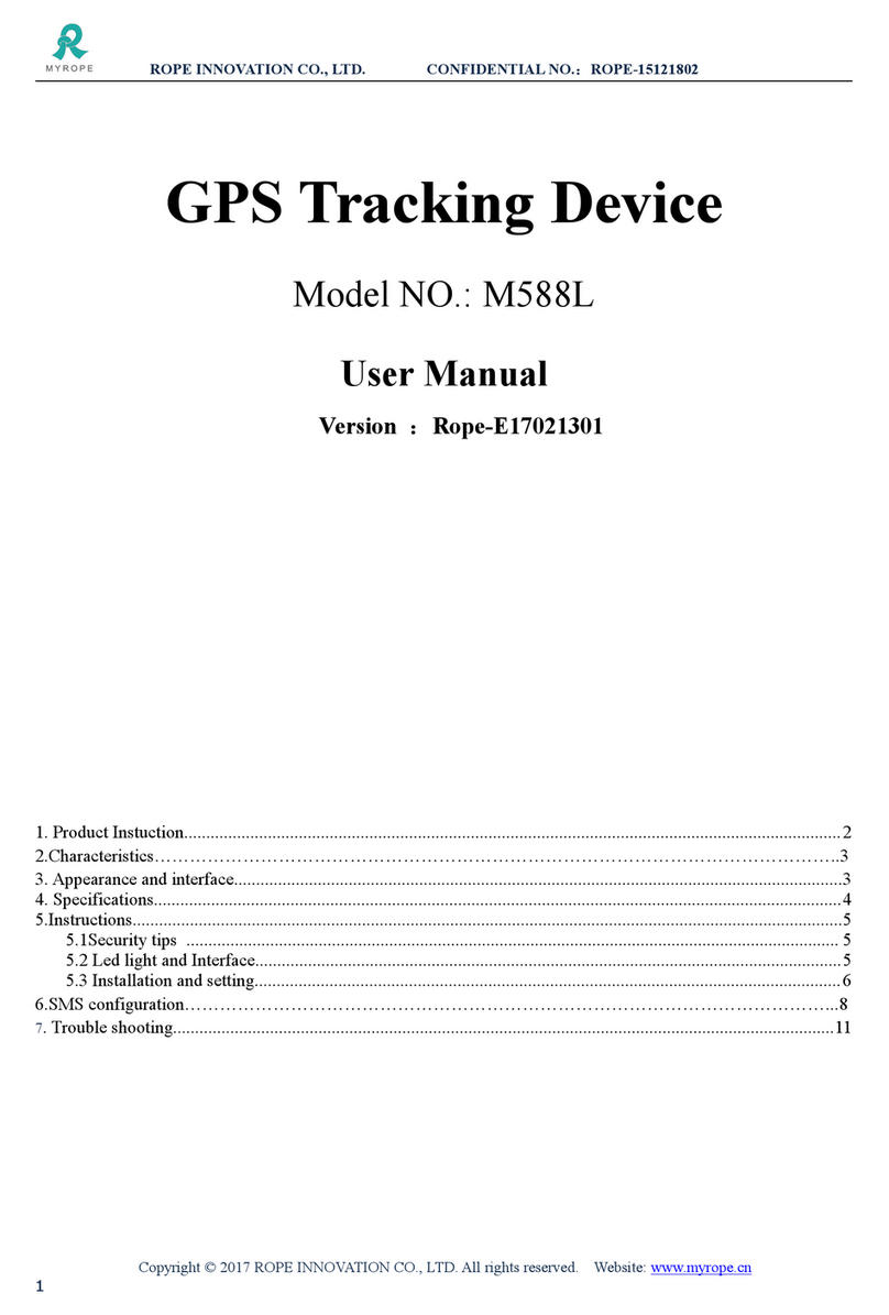 Rope M588L user manual