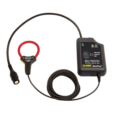 AEMC MF 300-6-2-10-HF User manual
