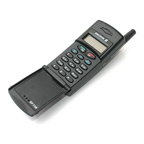 Ericsson EF738 User manual Ericsson EF738 User manual