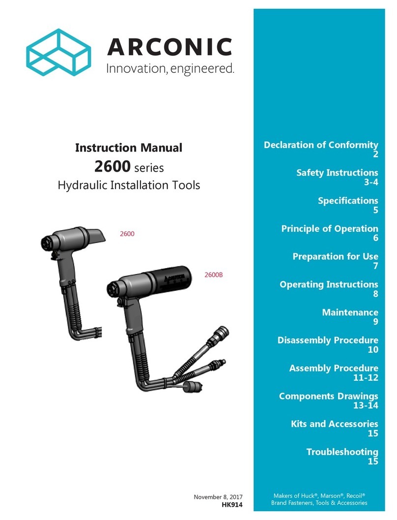 Huck 2600 instruction manual
