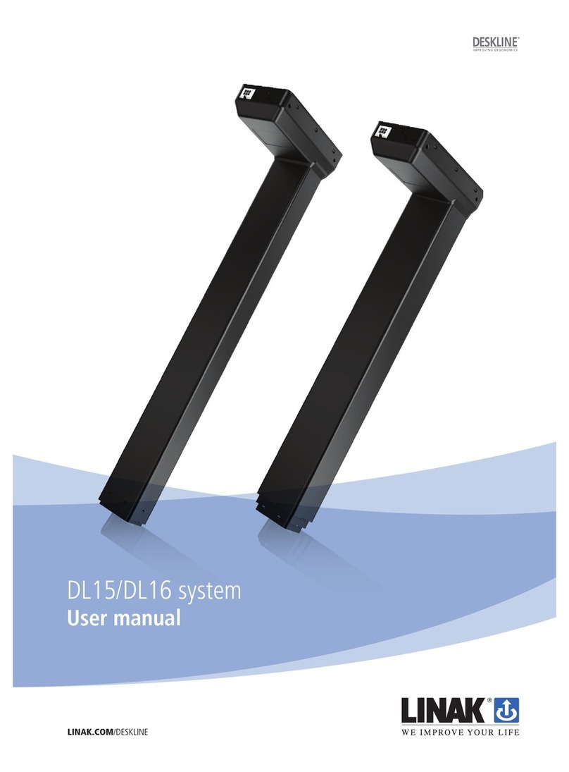 Linak DL15 user manual