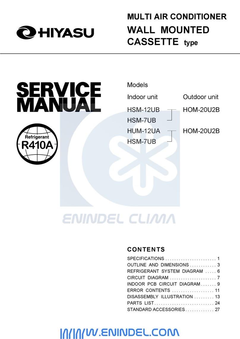 Hiyasu HSM-7UB User manual