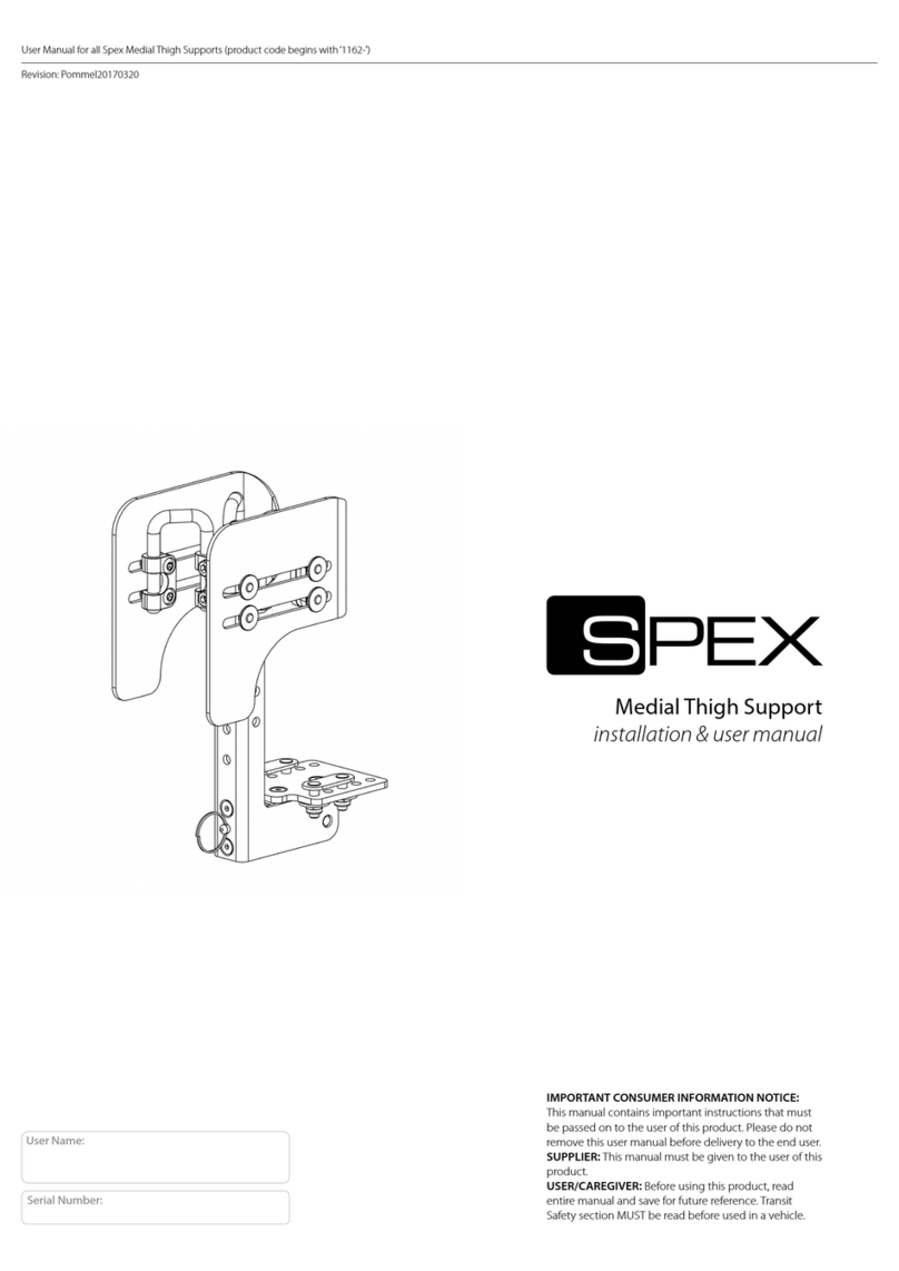 SPEX Pommel Instruction Manual SPEX Pommel Instruction Manual