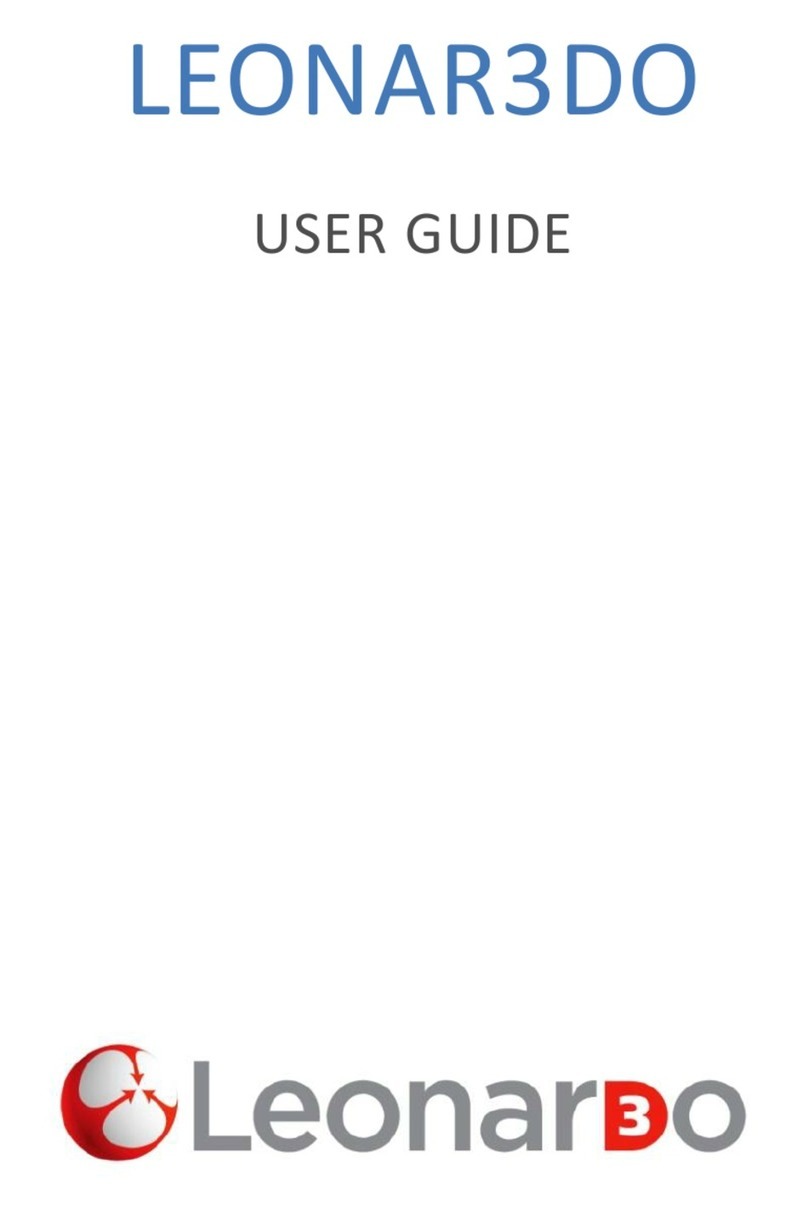 LEONAR3DO LEONAR3DO User manual