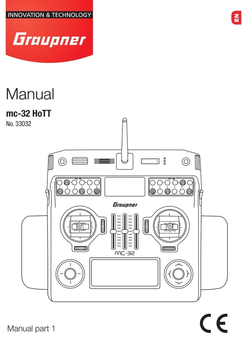 GRAUPNER mc-32 HoTT User manual