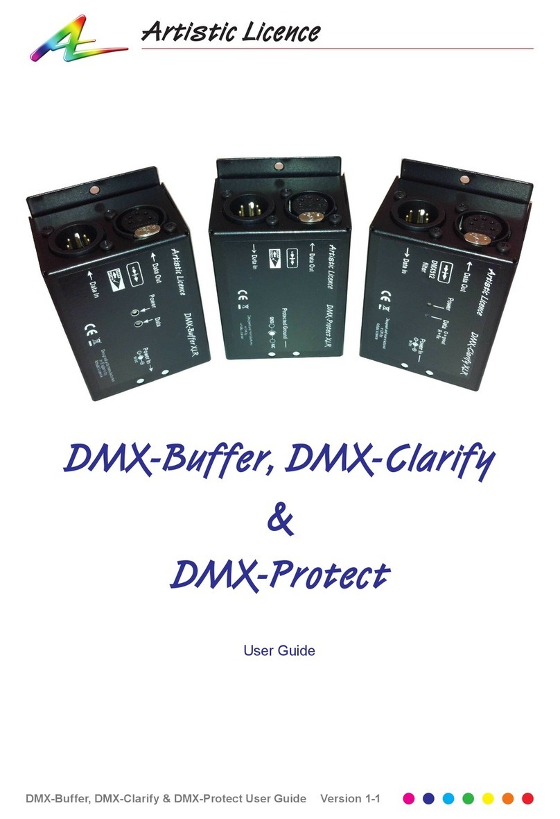 Artistic Licence DMX-Buffer user guide