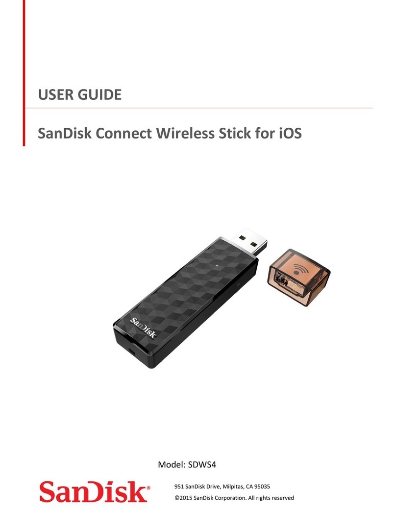 SanDisk SDWS4 User manual