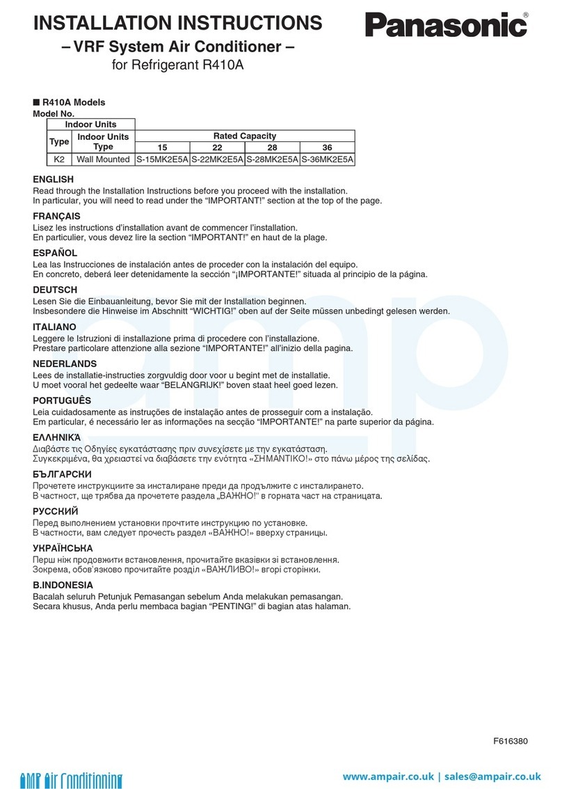 Panasonic S-15MK2E5A User manual