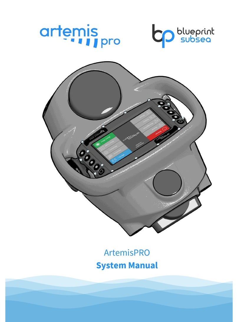 Blueprint Subsea ArtemisPRO System manual Blueprint Subsea ArtemisPRO System manual