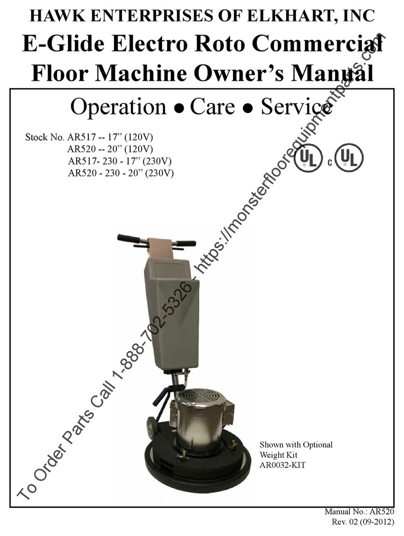 Hawk AR517 owner's manual
