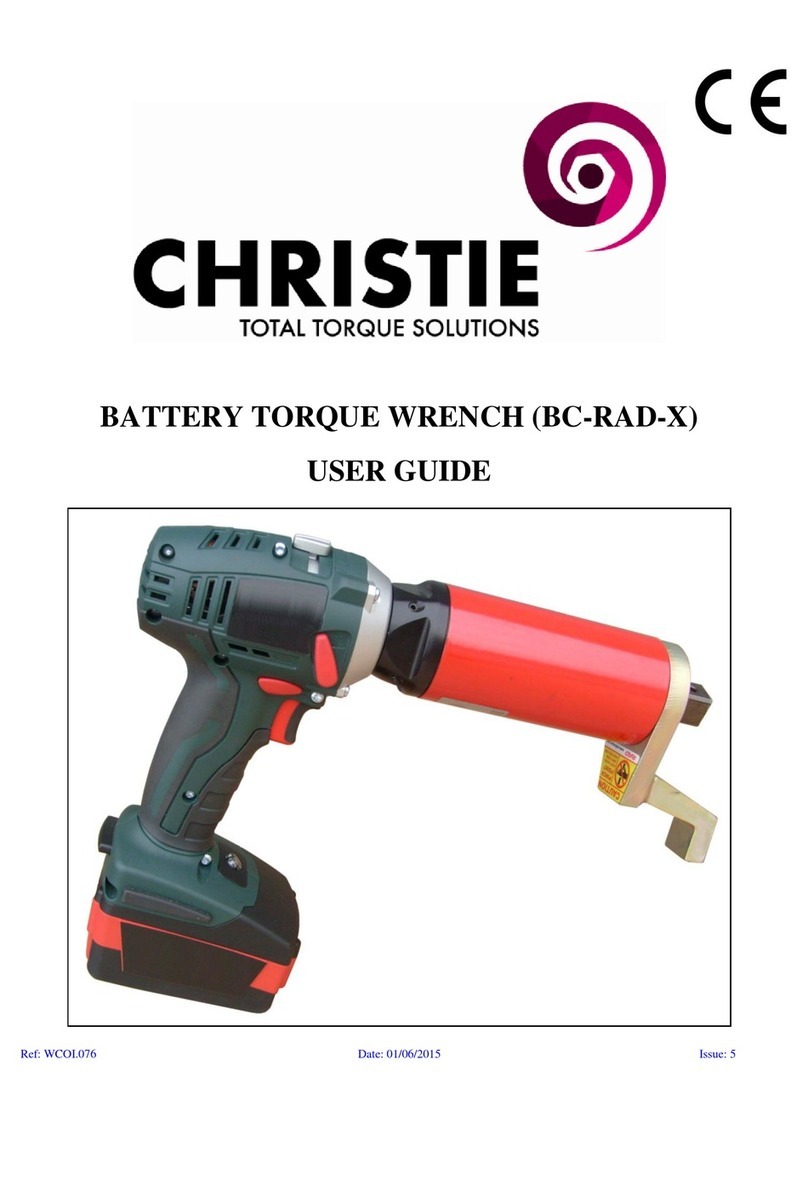 Christie BC-RAD7X User manual