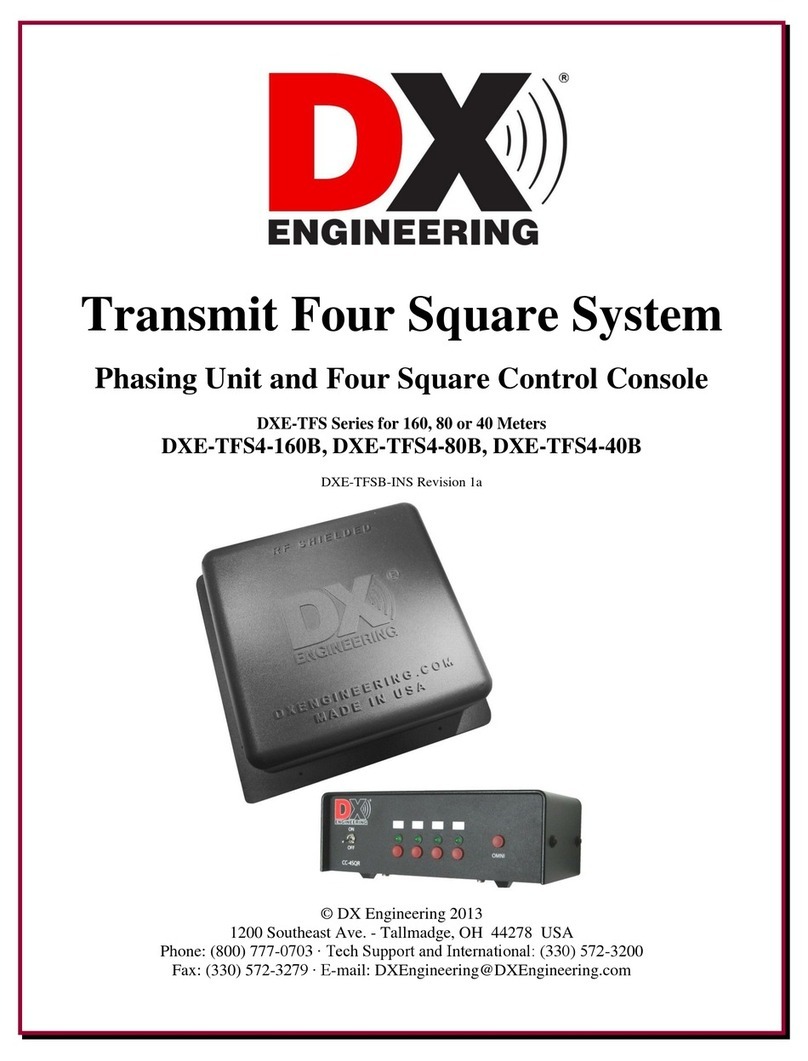 DX DXE-TFS4-160B manual