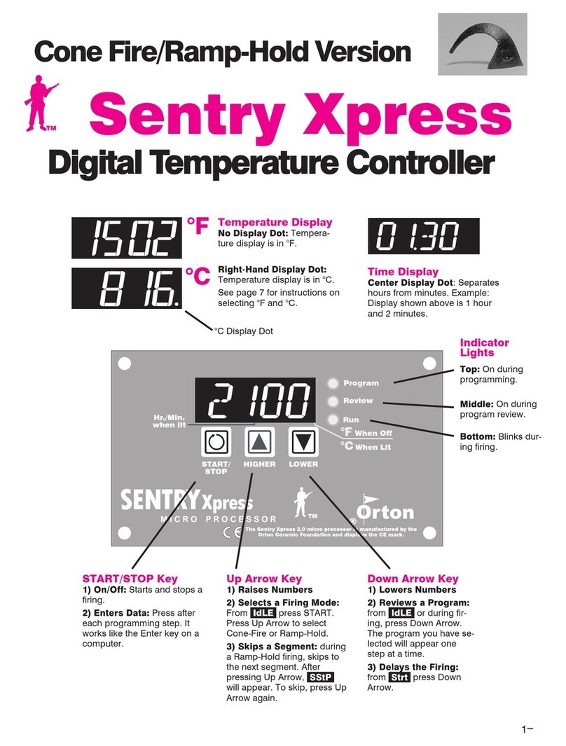 Orton Sentry Xpress User manual