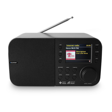 Blaupunkt BCR-9 DABi instruction manual