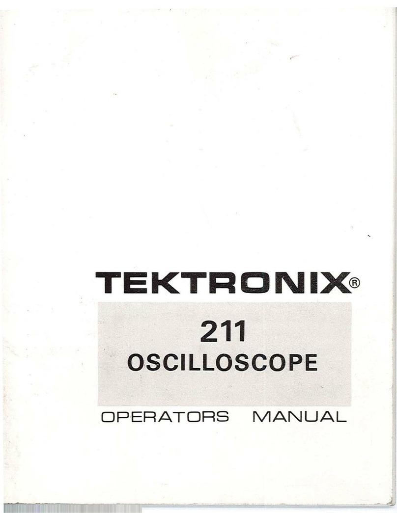 Tektronix 211 Operator's manual