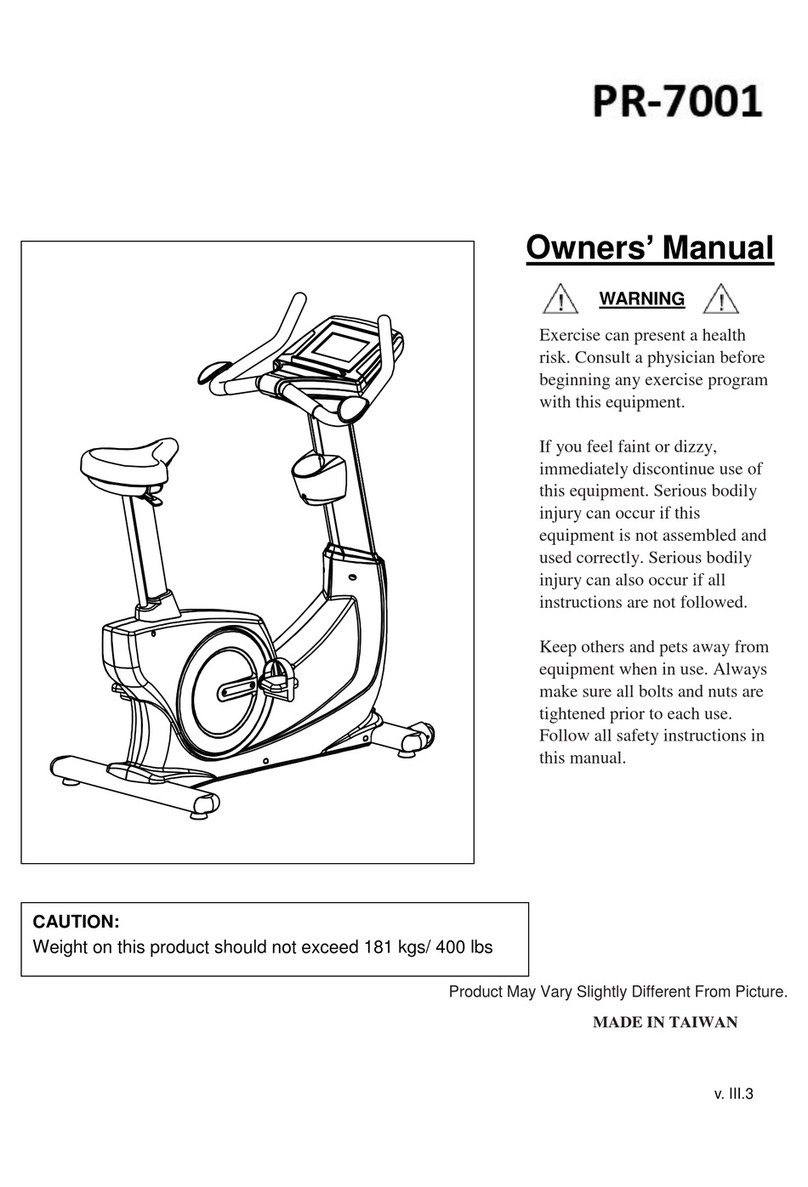 STI PR-7001 owner's manual