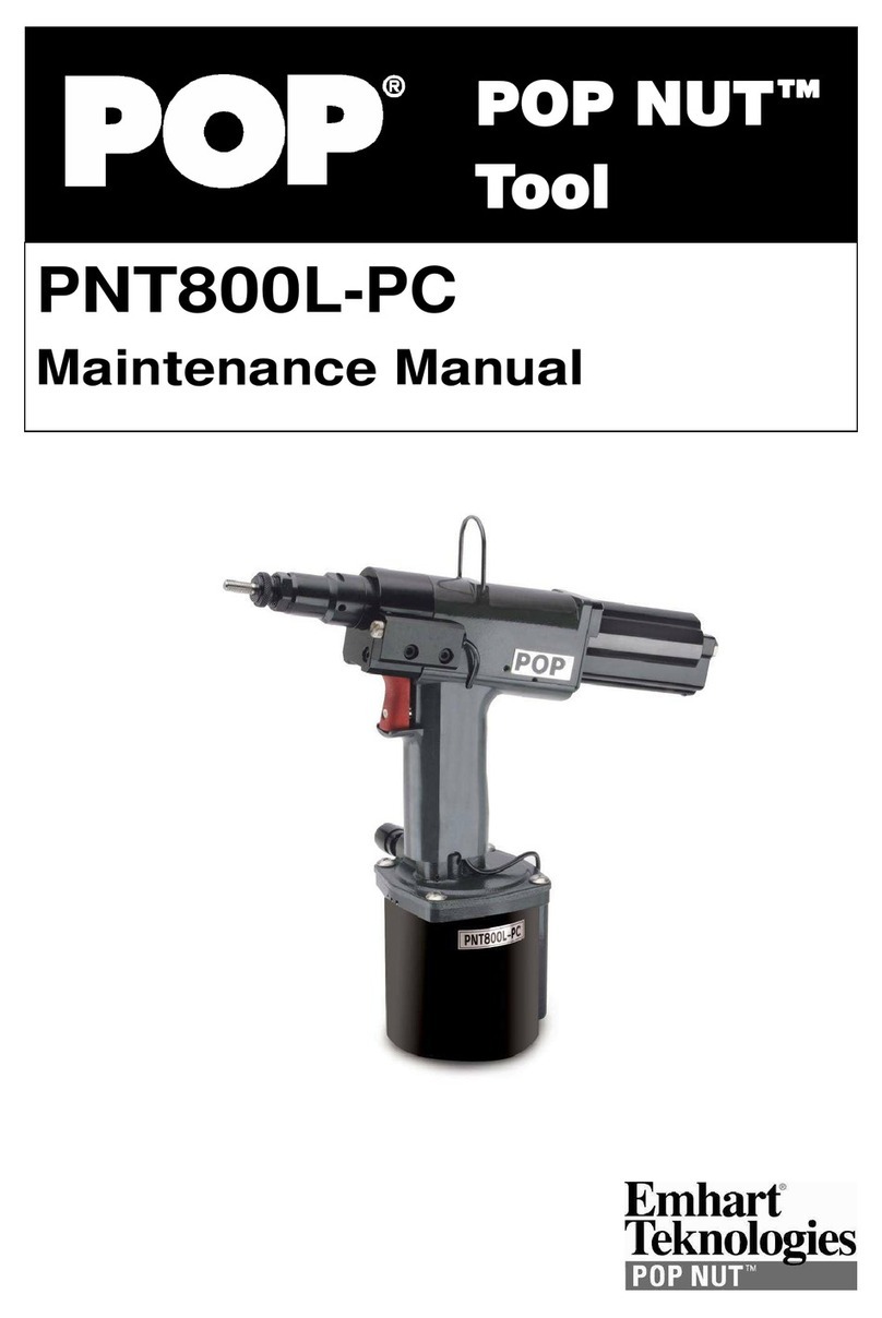 Pop Pop Nut PNT800L-PC User manual Pop Pop Nut PNT800L-PC User manual