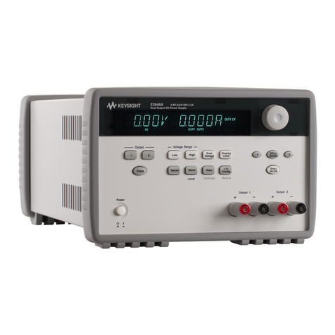 Agilent Technologies E3647A User manual