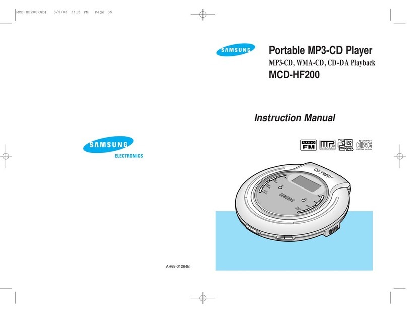 Samsung yePP MCD-HF200 User manual