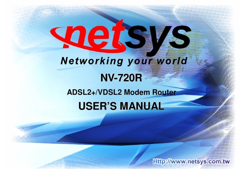 netsys NV-720R user manual