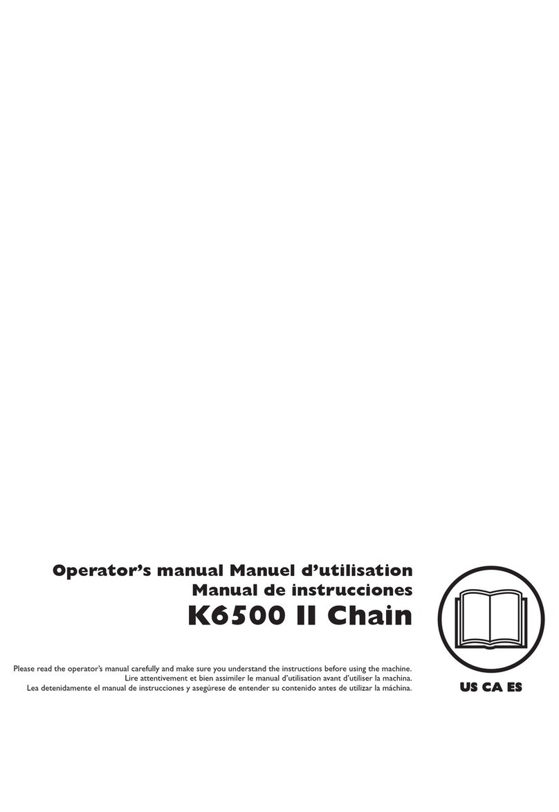 Husqvarna K6500 II Chain User manual
