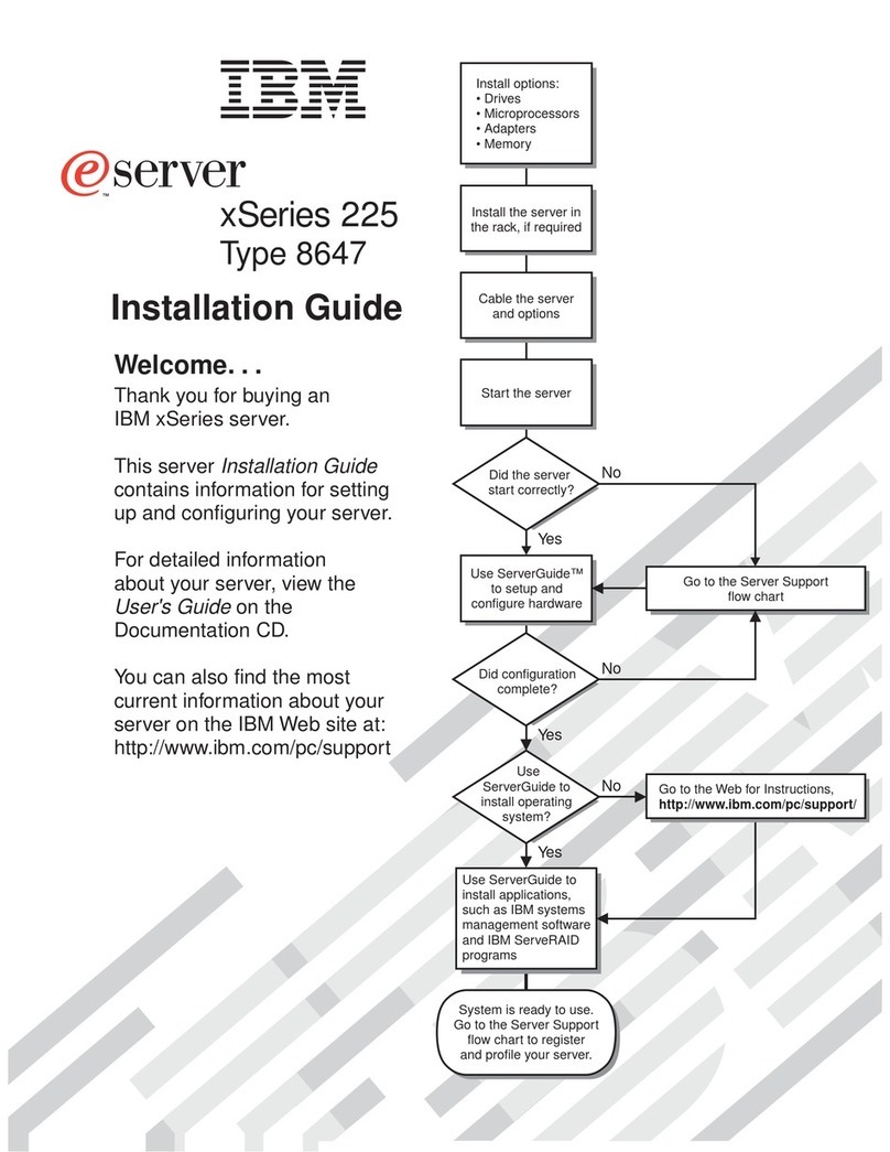 IBM eServer xSeries 225 Type 8647 User manual