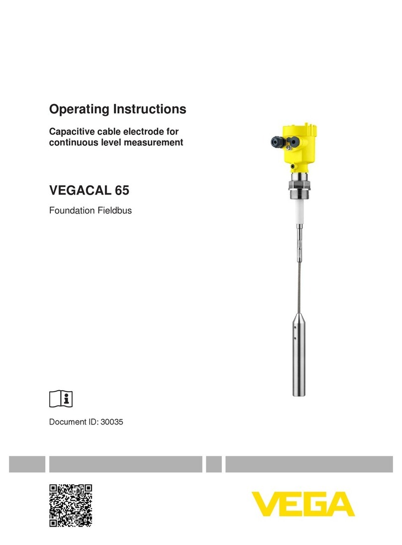 Vega VEGACAL 65 User manual