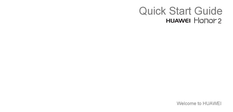 Huawei Honor 2 quick start guide