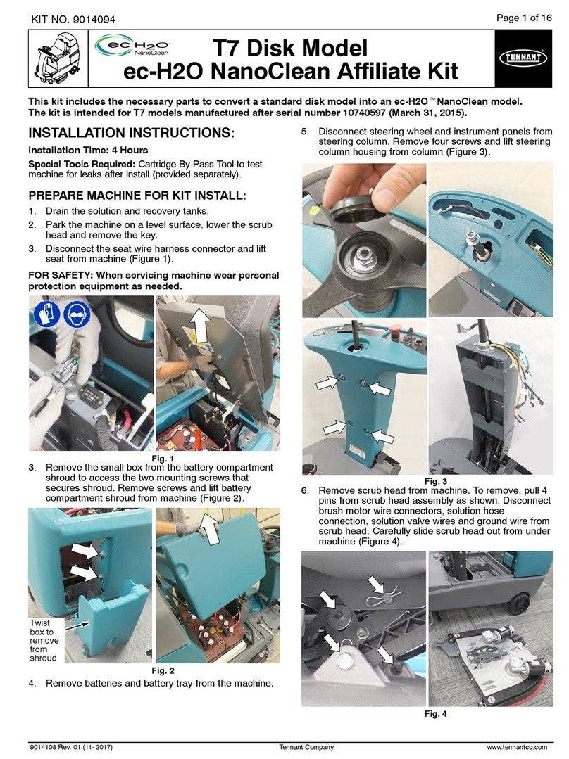 Tennant SpeedGleam 7 User manual