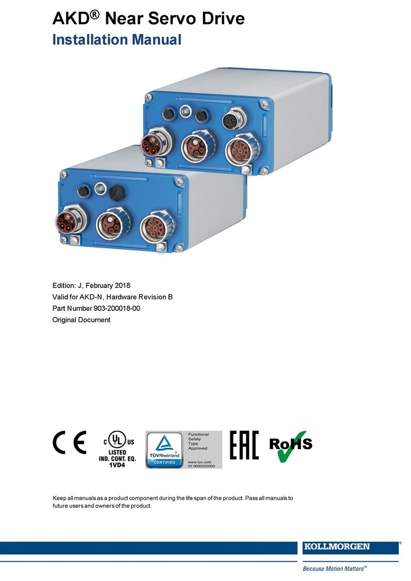 Kollmorgen AKD-N series User manual Kollmorgen AKD-N series User manual