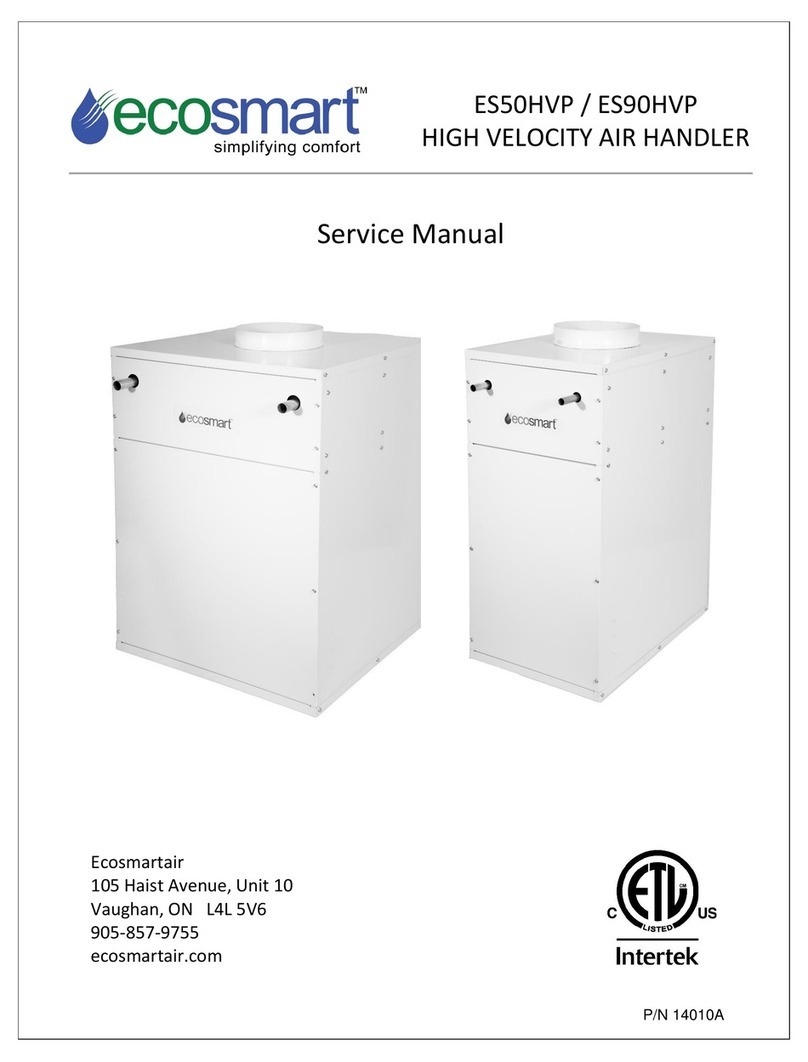 Eco-Smart ES50HVP Service manual