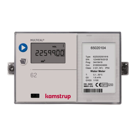 Kamstrup MULTICAL 62 User manual