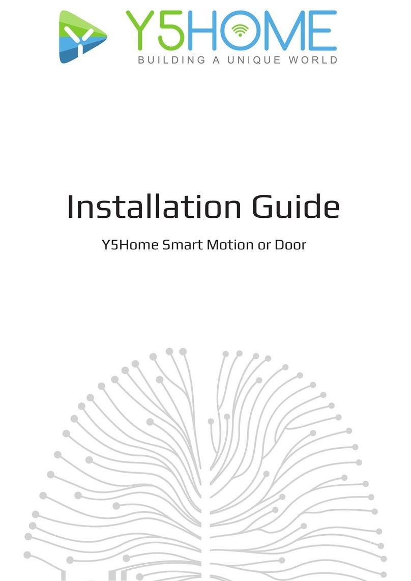 Y5Home Y5 Sensor installation guide