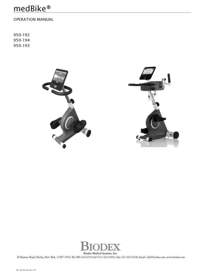 biodex 950-192 User manual