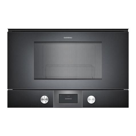 Gaggenau BMP 224 User manual