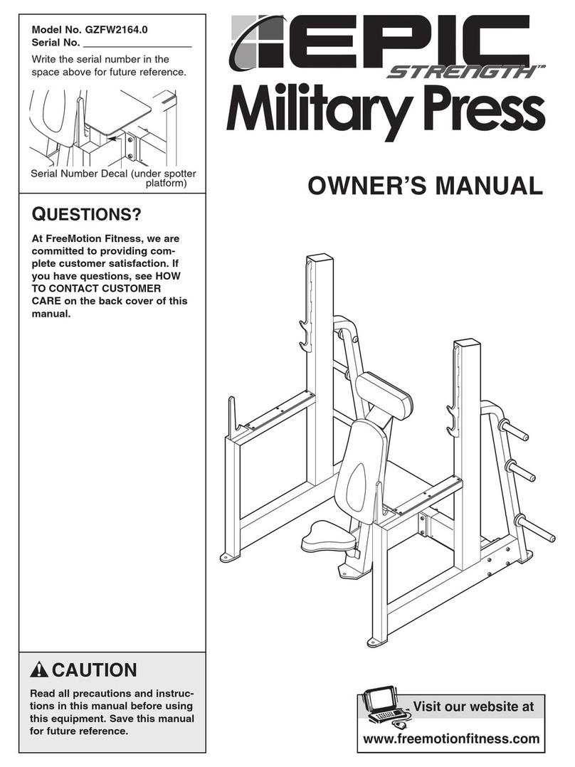 FREE MOTION GZFW2164.0 owner's manual
