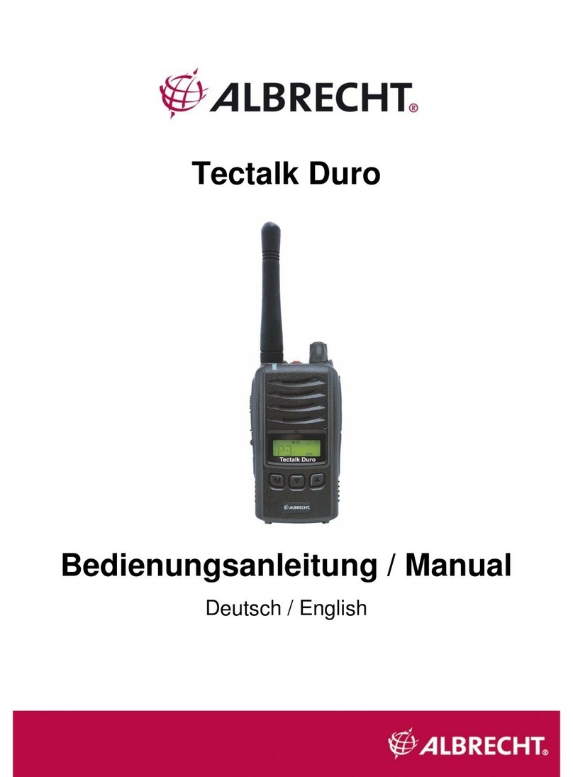 Albrecht Tectalk Duro User manual