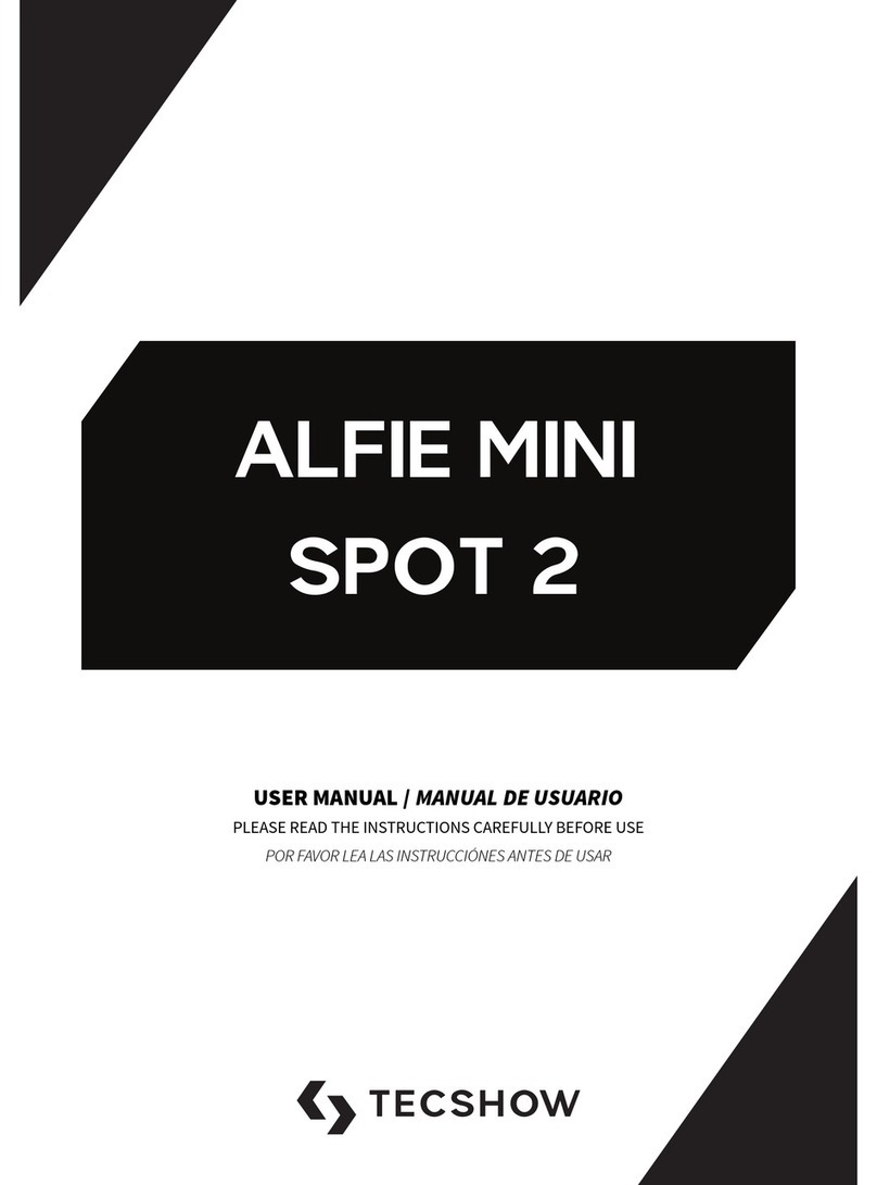 TECshow ALFIE SPOT 2 User manual
