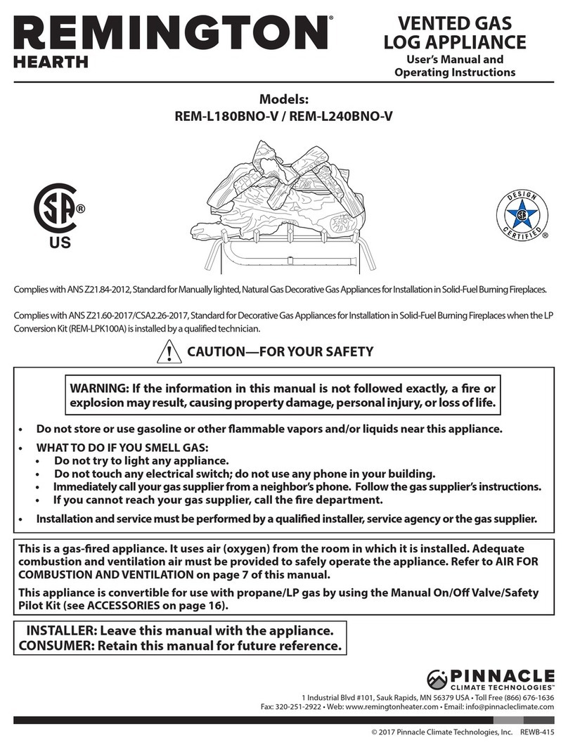Remington REM-L240BNO-V User's manual and operating instructions Remington REM-L240BNO-V User's manual and operating instructions