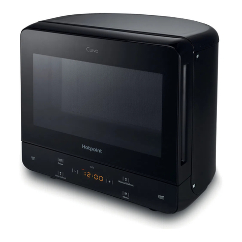 Hotpoint Curve MWH 1331 B operating instructions